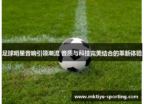 足球明星音响引领潮流 音质与科技完美结合的革新体验