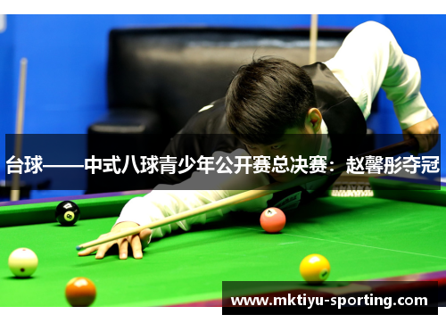 台球——中式八球青少年公开赛总决赛：赵馨彤夺冠