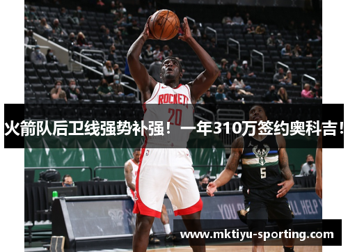 火箭队后卫线强势补强！一年310万签约奥科吉！